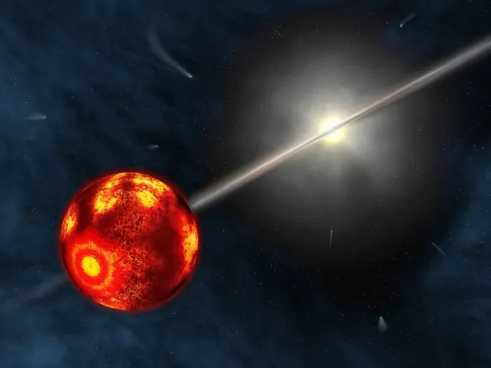 Gerahmter Druck : Frühes Sonnensystem, Kunstwerk Gerahmter Druck : Frühes Sonnensystem, Kunstwerk