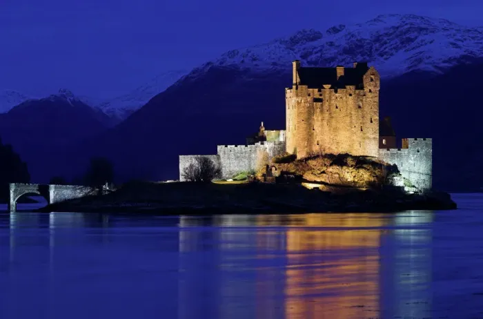 Gerahmter Druck : Eilean Donn-Kastell Gerahmter Druck : Eilean Donn-Kastell