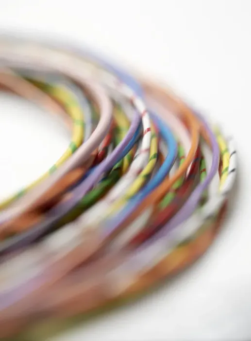 Gerahmter Druck : Elektrische Kabel Gerahmter Druck : Elektrische Kabel