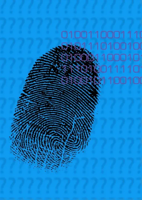 Gerahmter Druck : Fingerprint Gerahmter Druck : Fingerprint