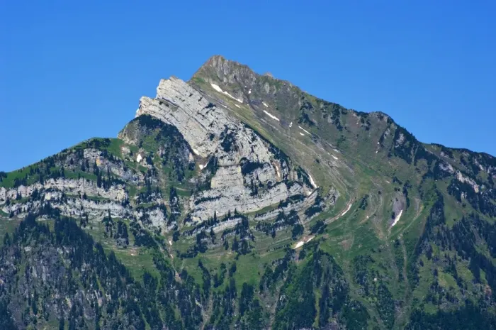 Gerahmter Druck : Gestein Falte Gerahmter Druck : Gestein Falte