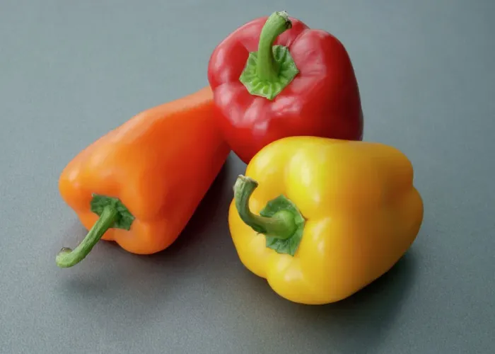 Gerahmter Druck : Frische Paprika Gerahmter Druck : Frische Paprika