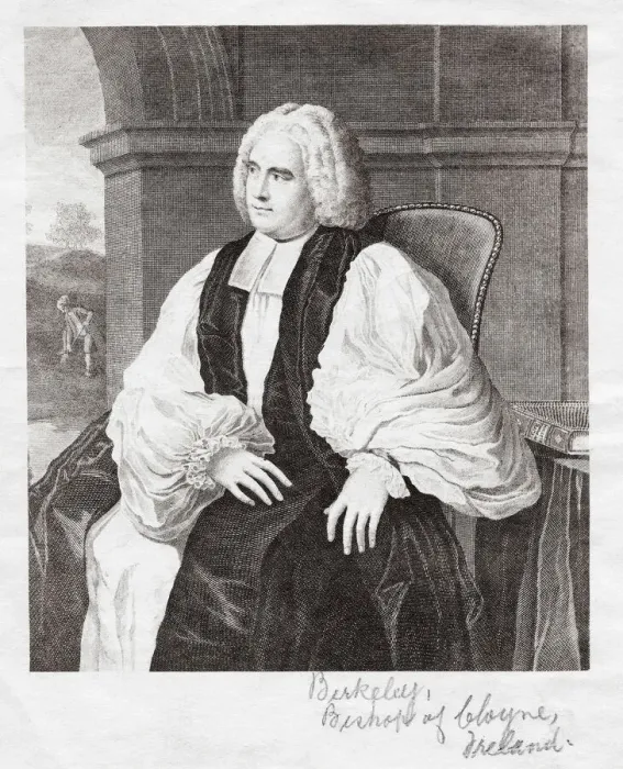Gerahmter Druck : George Berkeley, irischer Philosoph Gerahmter Druck : George Berkeley, irischer Philosoph