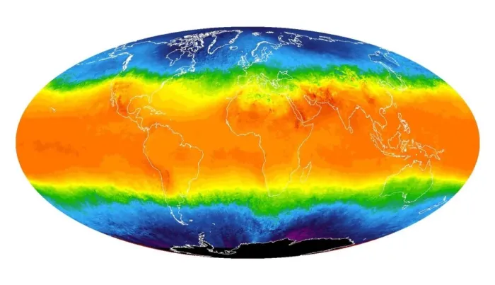 Gerahmter Druck : Globale Temperaturen, Mai 2009 Gerahmter Druck : Globale Temperaturen, Mai 2009