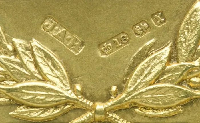 Gerahmter Druck : Goldmarke, 1897 Gerahmter Druck : Goldmarke, 1897