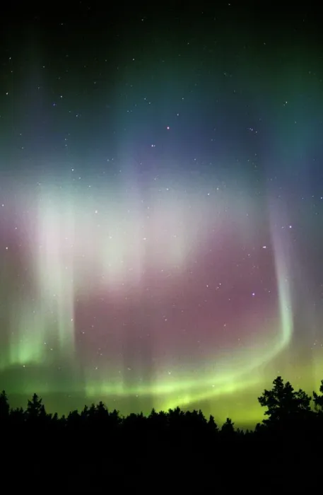 Gerahmter Druck : Aurora borealis Gerahmter Druck : Aurora borealis