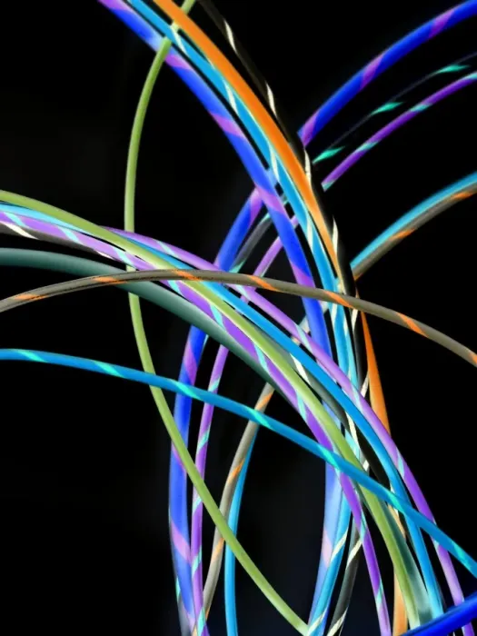 Gerahmter Druck : Elektrische Kabel Gerahmter Druck : Elektrische Kabel
