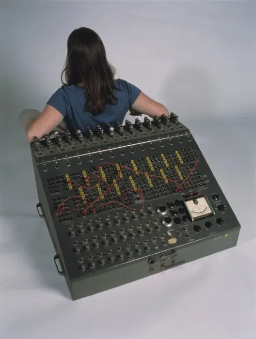 Gerahmter Druck : Heathkit H-1 Analog Computer