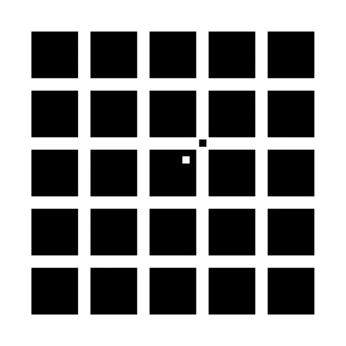 Gerahmter Druck : Herren-Herings Illusion Gerahmter Druck : Herren-Herings Illusion