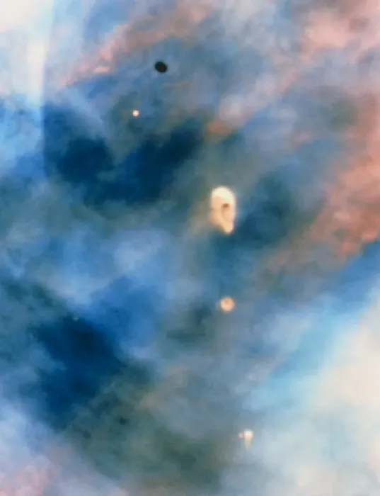 Gerahmter Druck : Hubble-Bild von Protosonnen systemen Gerahmter Druck : Hubble-Bild von Protosonnen systemen
