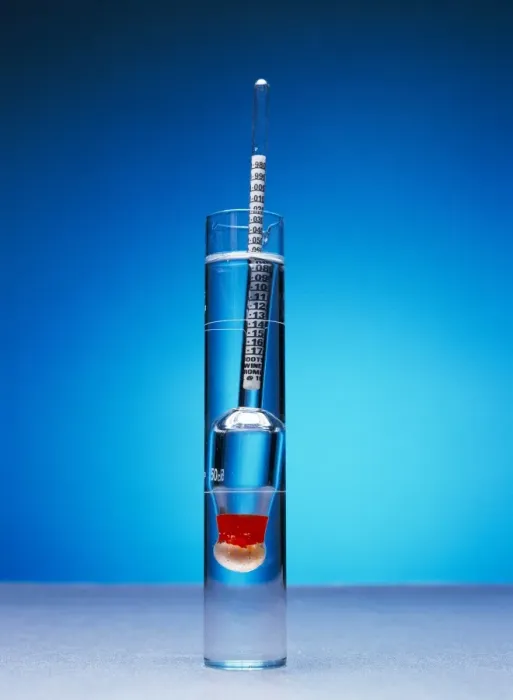 Gerahmter Druck : Hydrometer Gerahmter Druck : Hydrometer