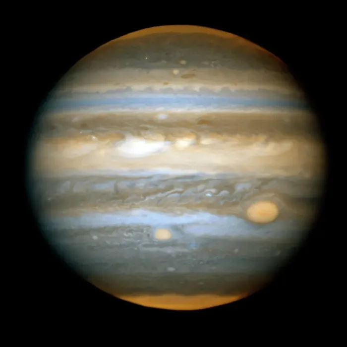 Gerahmter Druck : Jupiter ist der fünfte Planet von Sonne und größter im Sonnensystem Gerahmter Druck : Jupiter ist der fünfte Planet von Sonne und größter im Sonnensystem