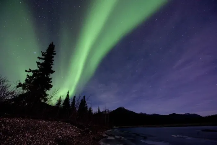 Gerahmter Druck : Aurora borealis Gerahmter Druck : Aurora borealis