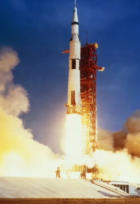 Gerahmter Druck : Start von Apollo 11 Gerahmter Druck : Start von Apollo 11