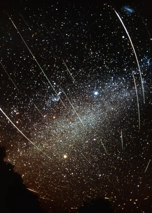 Gerahmter Druck : Leonids Meteoren Gerahmter Druck : Leonids Meteoren