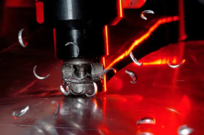 Gerahmter Druck : Metallschneidemaschine Gerahmter Druck : Metallschneidemaschine