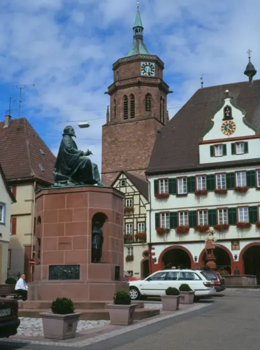 Gerahmter Druck : Denkmal zum Kepler Gerahmter Druck : Denkmal zum Kepler