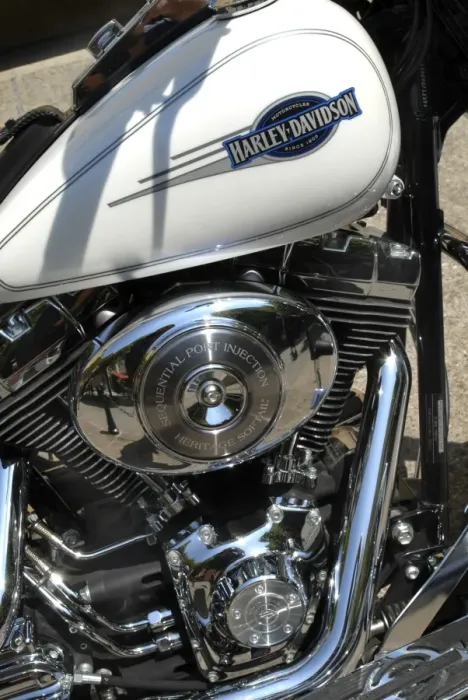 Gerahmter Druck : Motorradmotor Gerahmter Druck : Motorradmotor