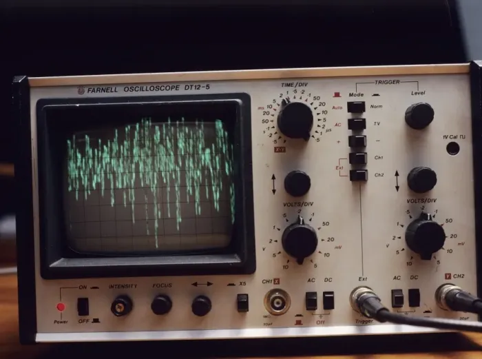 Gerahmter Druck : Oscilloscope Gerahmter Druck : Oscilloscope