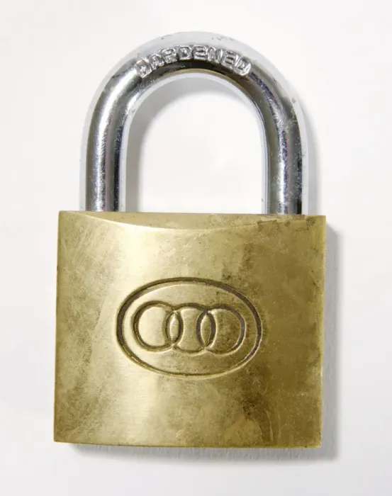 Gerahmter Druck : Padlock Gerahmter Druck : Padlock