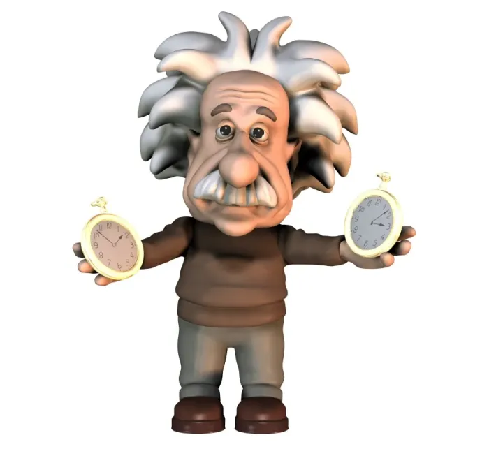 Gerahmter Druck : Albert Einstein, Kunstwerk