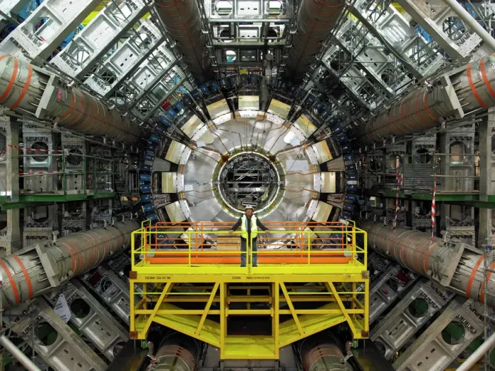 Gerahmter Druck : Detektor ATLAS, CERN Gerahmter Druck : Detektor ATLAS, CERN