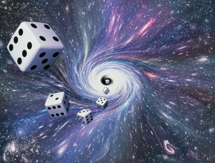 Gerahmter Druck : Chancen im Universum Gerahmter Druck : Chancen im Universum