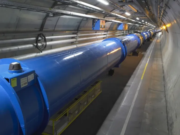 Gerahmter Druck : LHC-Tunnel, CERN Gerahmter Druck : LHC-Tunnel, CERN