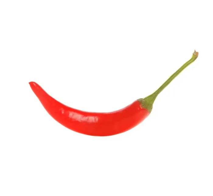 Gerahmter Druck : Rote Paprika
