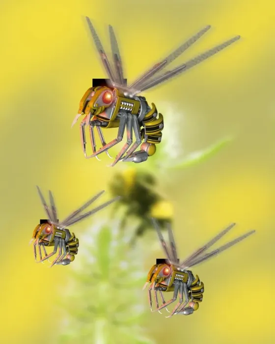 Gerahmter Druck : Roboter Insekten Gerahmter Druck : Roboter Insekten