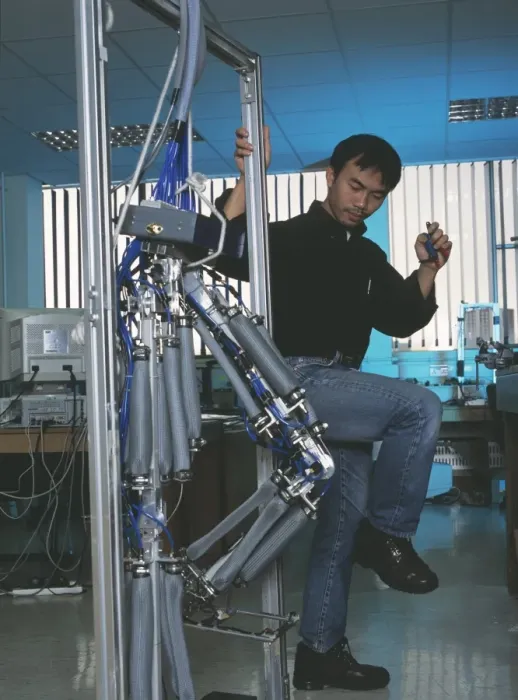 Gerahmter Druck : Robotische Beine Gerahmter Druck : Robotische Beine