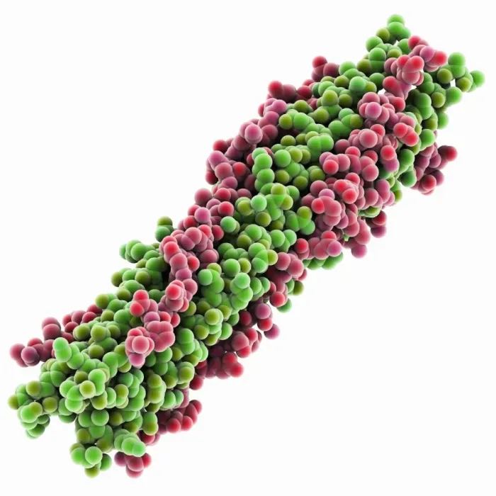 Gerahmter Druck : SARS-Virus-Oberflächenproteinmolekül Gerahmter Druck : SARS-Virus-Oberflächenproteinmolekül