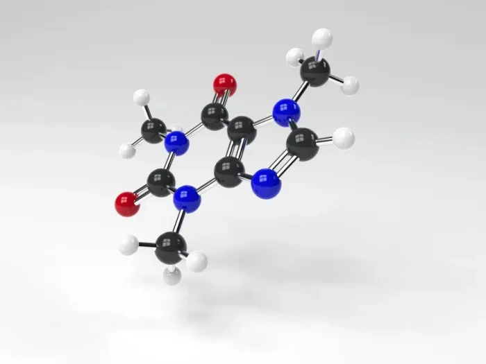 Gerahmter Druck : Serotoninsmolekül Gerahmter Druck : Serotoninsmolekül