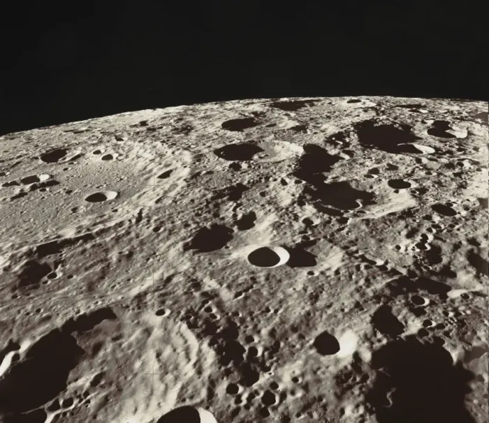 Gerahmter Druck : Mond Oberfläche Gerahmter Druck : Mond Oberfläche