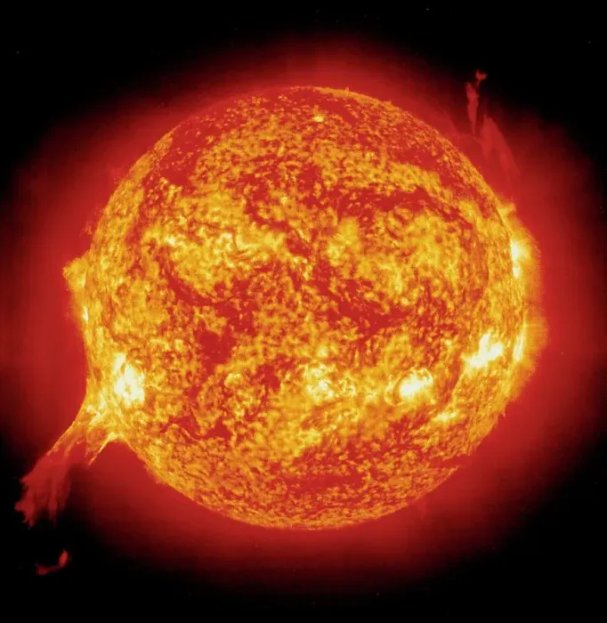 Gerahmter Druck : Sonnenpräsenz Gerahmter Druck : Sonnenpräsenz