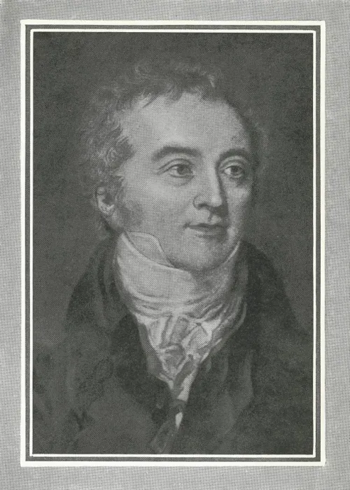 Gerahmter Druck : Thomas Young, britischer Physiker Gerahmter Druck : Thomas Young, britischer Physiker