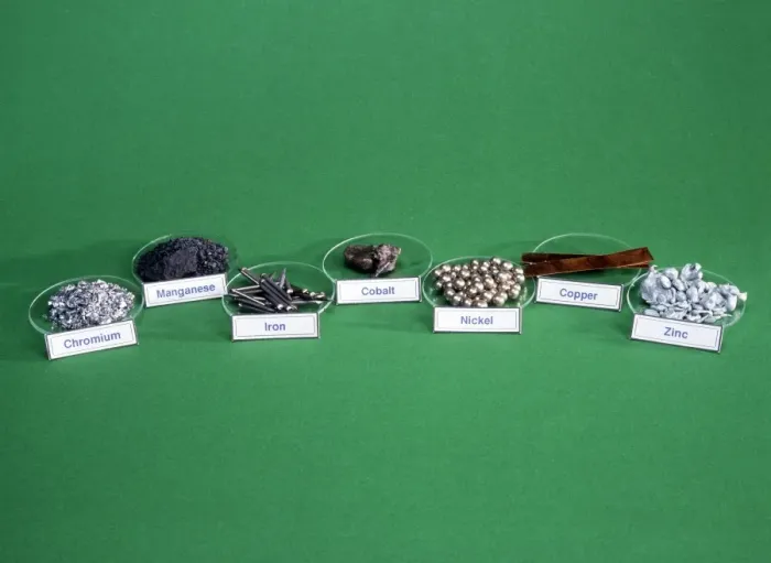 Gerahmter Druck : Übergangsmetalle Gerahmter Druck : Übergangsmetalle