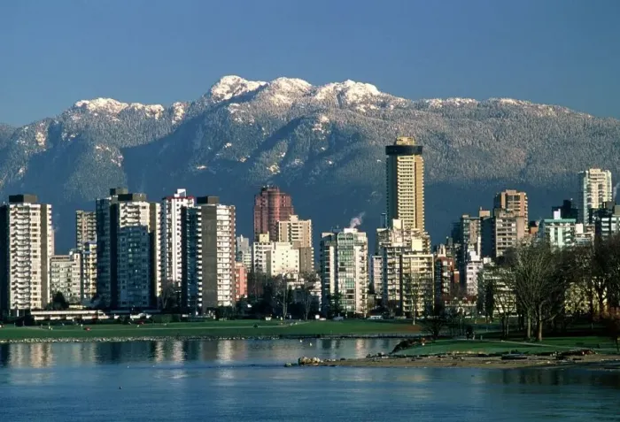 Gerahmter Druck : Blick auf Vancouver, Kanada Gerahmter Druck : Blick auf Vancouver, Kanada