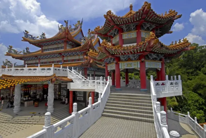 Gerahmter Druck : 00133MBDA. Der Thean-Hou-Tempel in Kuala-Lumpur, Maleisien Südostasien Gerahmter Druck : 00133MBDA. Der Thean-Hou-Tempel in Kuala-Lumpur, Maleisien Südostasien