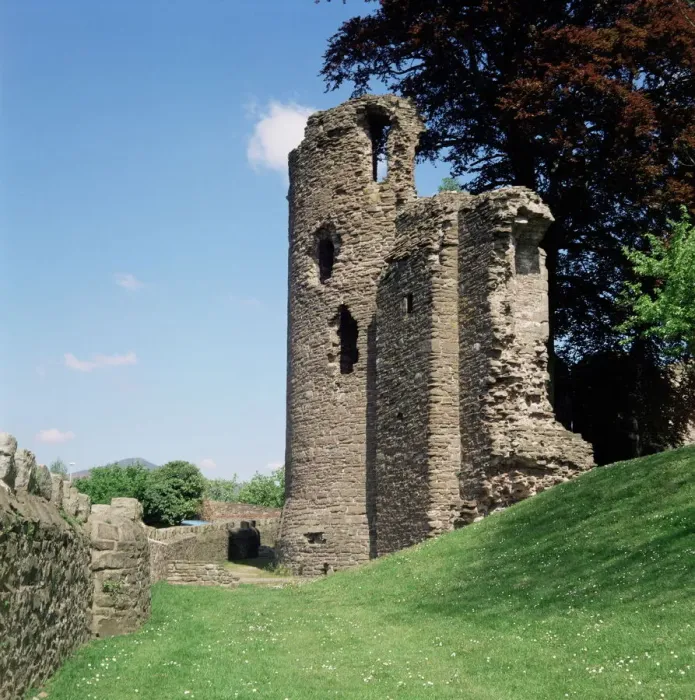 Gerahmter Druck : Abergevanney Schloss