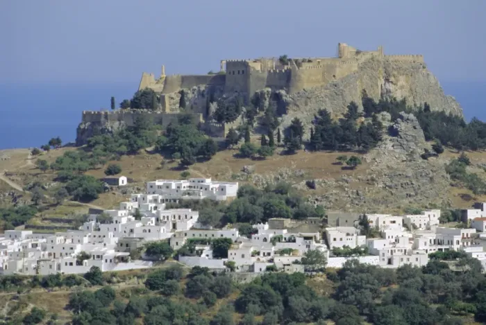 Gerahmter Druck : Die Akropolis