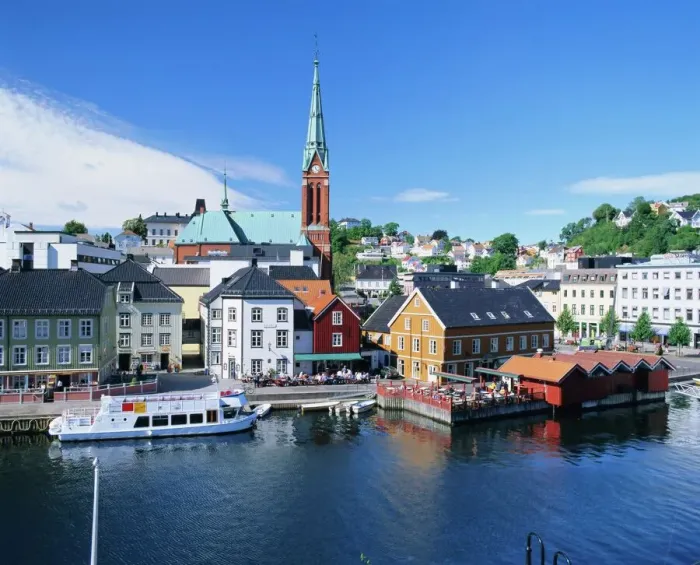 Gerahmter Druck : Arendal, Ost-Agder-Region Gerahmter Druck : Arendal, Ost-Agder-Region