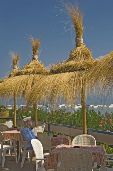 Gerahmter Druck : Strandkaffee Gerahmter Druck : Strandkaffee