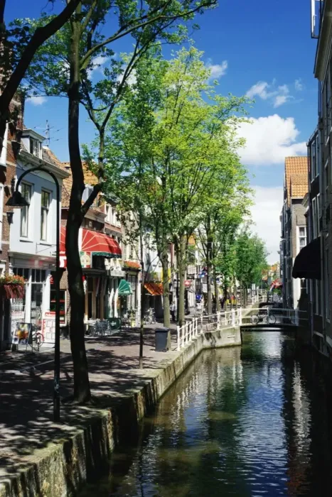 Gerahmter Druck : Kanal, Delft Gerahmter Druck : Kanal, Delft