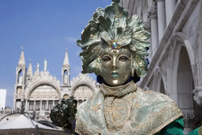 Gerahmter Druck : Karneval in Venedig Gerahmter Druck : Karneval in Venedig