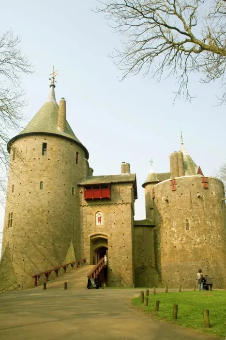 Gerahmter Druck : Schloss Coch Gerahmter Druck : Schloss Coch