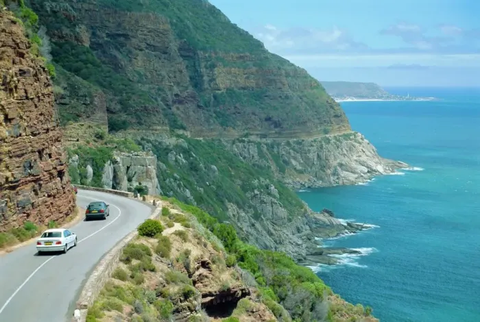 Gerahmter Druck : Chapman's Peak Straße Gerahmter Druck : Chapman's Peak Straße