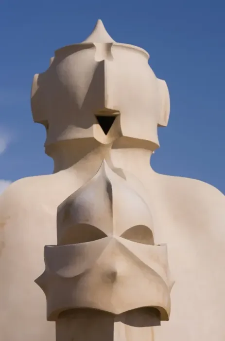 Gerahmter Druck : Kaminen, Casa Milà Gerahmter Druck : Kaminen, Casa Milà