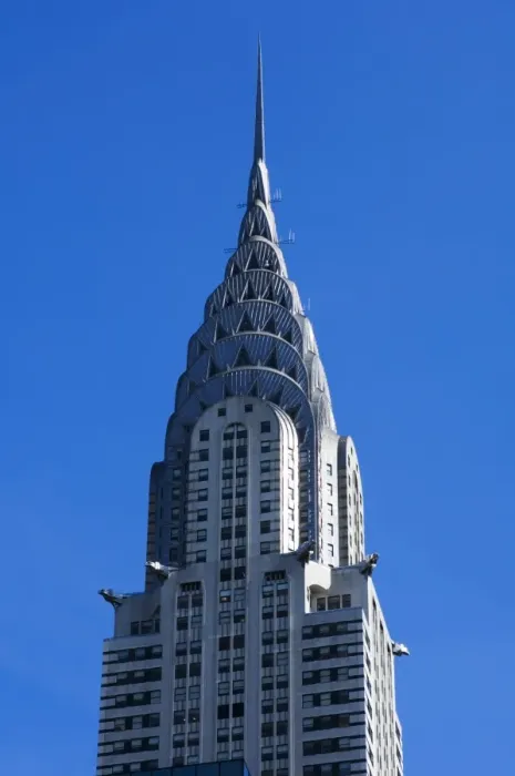 Gerahmter Druck : Chrysler-Bauwerk