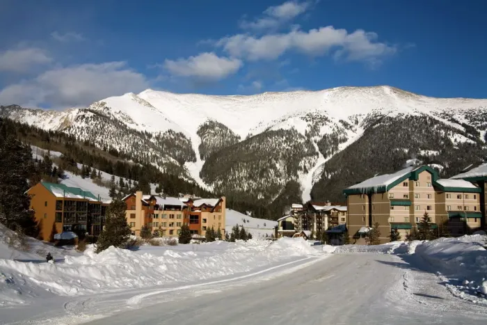 Gerahmter Druck : Kopfberg Skiresort